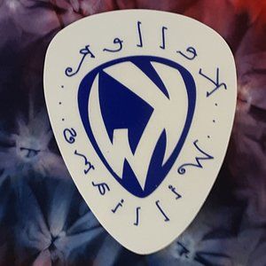 Keller Williams Guitar Vinyl Decal Inside Window Pick Plectrum Songwriter Singer